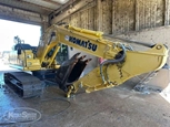 Back of used Excavator